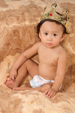 depositphotos 45975029 baby prince with crown