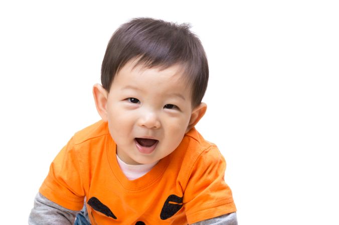 depositphotos 43278827 asian baby boy with halloween party dress