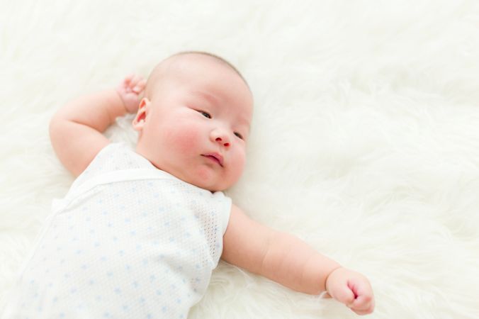 depositphotos 50680669 asian newborn baby