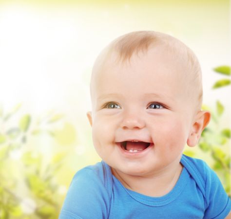 depositphotos 66118165 cute baby boy on natural background